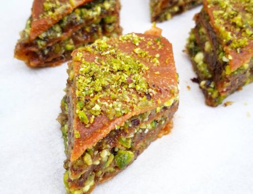 Pistachio Cardamon Baklawa